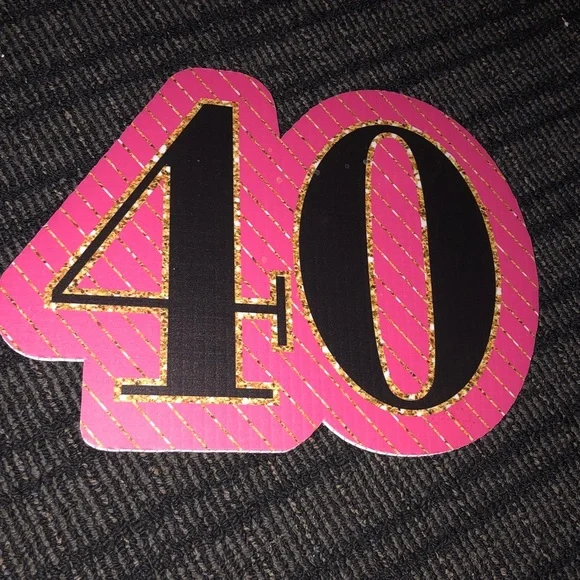 🩷 40th Birthday Party Decorations - Picture 5 of 5